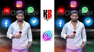 social media photo editing tutorial PicsArt | Kb Creation MP68