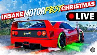 Let The CHRISTMAS GAMES BEGIN! - Insane Motorfest Christmas Event LIVE