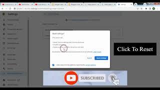 How To Restore Google Chrome Settings To Their Original Defaults