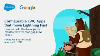 Showcase Advanced App Dev scenarios of LWCs developed by the Google teams