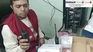 Motorola Walkie Talkie XIRP3688 Unboxing Review Price & Comp with Baofeng UV9R Walkie India