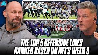 Ranking The Top 5 Offensive Lines From NFL's Week 3, Who Was The Best? | In The Trenches