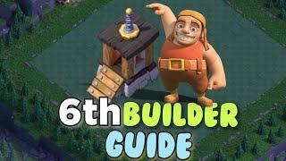 6th Builder Guide (Fastest) - Clash Of Clans