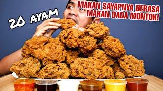 MAKAN 20 AYAM GORENG JUMBO DARI BURGER BROSS VIRAL