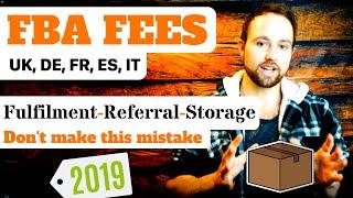 Amazon FBA Fees UK – Fulfillment, Referral & Storage – EFN & Pan European FBA - Amazon FBA Fees 2019