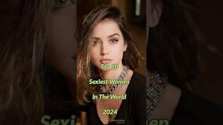 top 10 most sexiest Women in the world 2024 #youtubeshorts #top10 #trendingshorts #beautiful #world