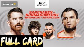 UFC Abu Dhabi Predictions Sandhagen vs Nurmagomedov Full Card Betting Breakdown