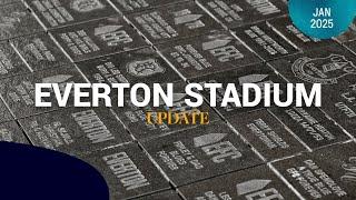 First batch of stones are laid on Everton way | Latest from Everton Stadium