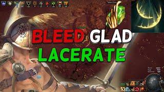 Gladiator Lacerate Bleed League Start Test