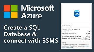 Set Up Microsoft Azure SQL Server and SQL Database (Step-By-Step Tutorial)