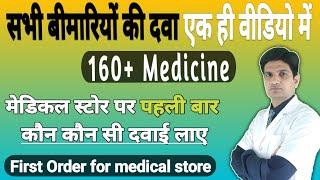 Medicine list for medical store | Medicine list for new medical store