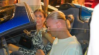 ERLING HAALAND Causes CHAOS at Monaco Casino Square with Ferrari & Girlfriend + BILLIONAIRES Friends