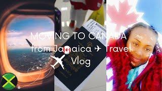Travel Vlog: Moving To CANADA From JAMAICA
