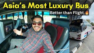 Phuket to Bangkok in FIRST CLASS Bus | Asia’s Most LUXURY | COMPLIMENTARY Snacks and Dinner 