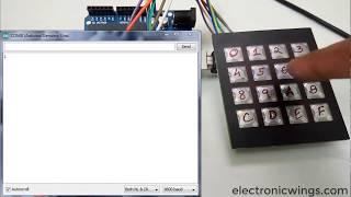 Keypad Key Press Detection with Arduino