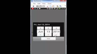 Android Tutorial : DatePickerDialog and TimePickerDialog Example