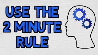 Break Your Mental Resistance With The 2 Minute Rule (animated)