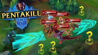 pentakills that instantly won the game