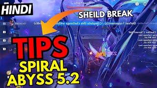 [Hindi] Tips to Defeat Tenebrous Papilla in Spiral Abyss 5.2 | Genshin Impact Guide