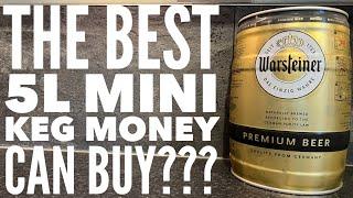 Warsteiner Premium Beer 5L Mini Keg | Warsteiner Lager Beer Review