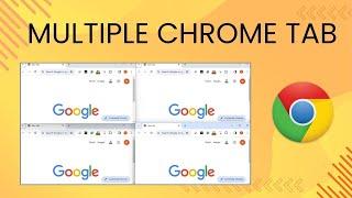 How to Use Multiple Chrome Tabs Simultaneously with Split Screen Extension