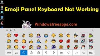 FIX: Windows 10 Emoji Keyboard Shortcut Not Working 