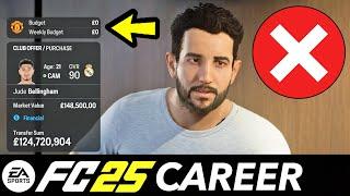 DO NOT Do These 5 Things In FC 25 Career Mode 