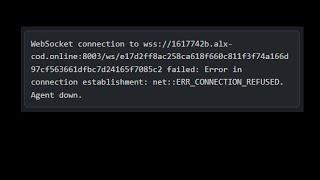 WebSocket connection to wss://... failed: Error in connection establishment - #ALX Software engineer
