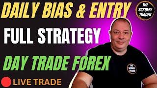 EASY FOREX STRATEGY FULL WALK THROUGH  Live Trading - Learn the Best Forex Trading Strategies