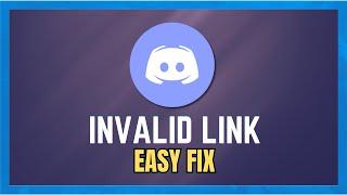 How To Fix Invalid Invite On Discord PC - (Full Guide)