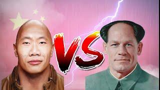 The Wok vs John Xina. Rap Battle.