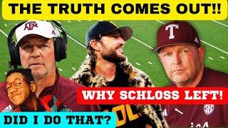 THE TRUTH COMES OUT!, WHY SCHLOSS LEFT! Tennessee Baseball, Texas A&M Baseball, Texas Baseball