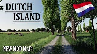 “DUTCH ISLAND” NEW MOD MAP Farming Simulator 19 MAP TOUR (Review) FS19.