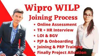 Wipro WILP joining process || Complete Journey till Project Allocation
