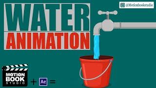 Water effect animation / vector animation / after effect