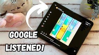 Fullscreen Apps on the Google Pixel Fold! Android 14 Update