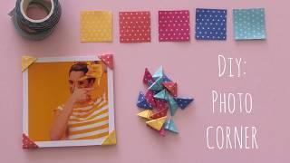 DIY: PHOTO CORNER