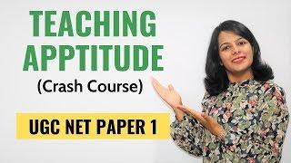 NTA UGC NET Paper 1- Teaching Aptitude (Crash Course)