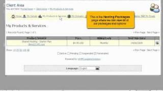 Reviewing your hosting packages in WHMCS - WHMCS Tutorial presented by KVCHosting.com