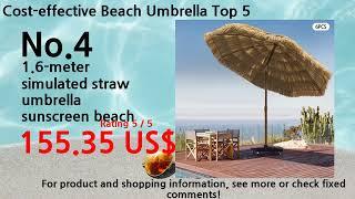 2024 Best Budget Beach Umbrella Ranking