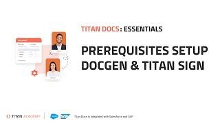 Salesforce Document Generation with Titan: Prerequisites Setup