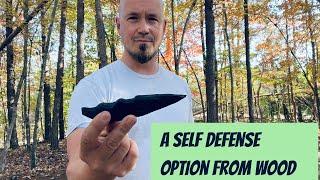 DIY Self Defense Tool from Wood