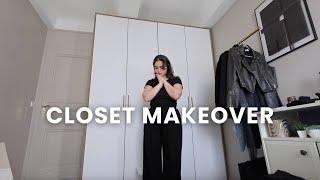 THE BIGGEST CLOSET ORGANIZATION *trying on everything I own*