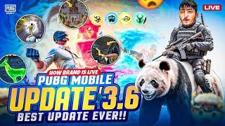 First Match Of New Update 3.6| Kaisiiiiii Lagiiiiii | Pubg Mobile | HOW BRAND LIVE