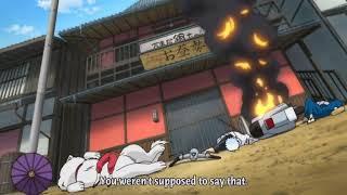 Gintama breaking the 4th wall