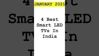 Smart LED TVs In India [January 2022]