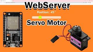 ESP32 Servo Motor Web Server with Arduino IDE | control Servo Motor with ESP32