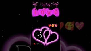 B L couples name status | B loves L name status | B L whatsapp name status