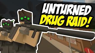 DRUG RAID - Unturned RP (Spec Ops Roleplay)