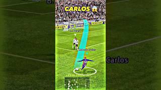 Roberto Carlos free kick #pes2021 #efootball2023 #efootball